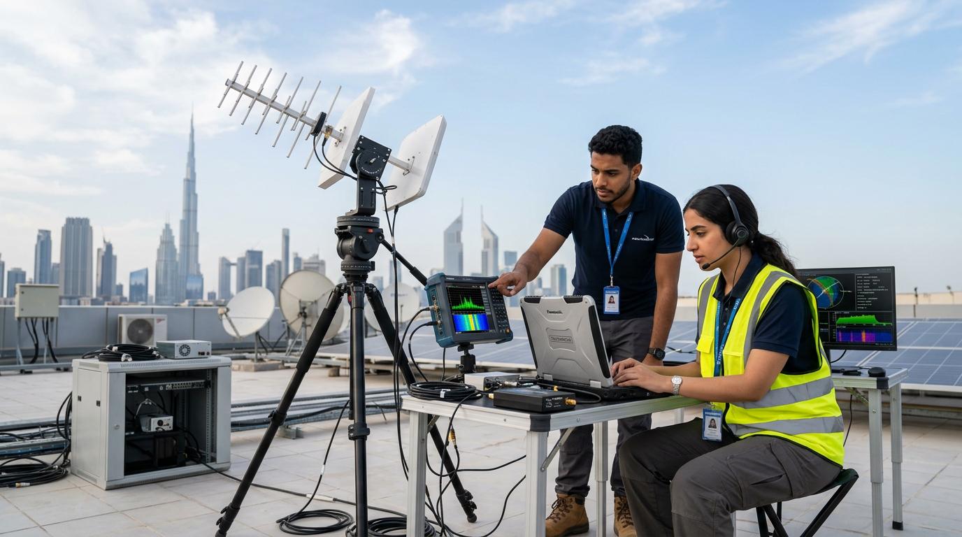 Orbital Space ground station training, Dubai