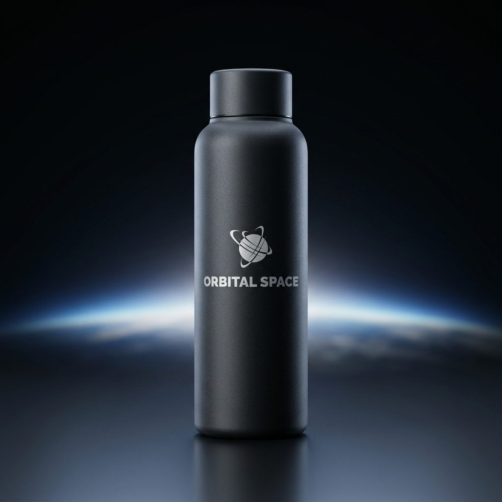 Orbital Space steel bottle